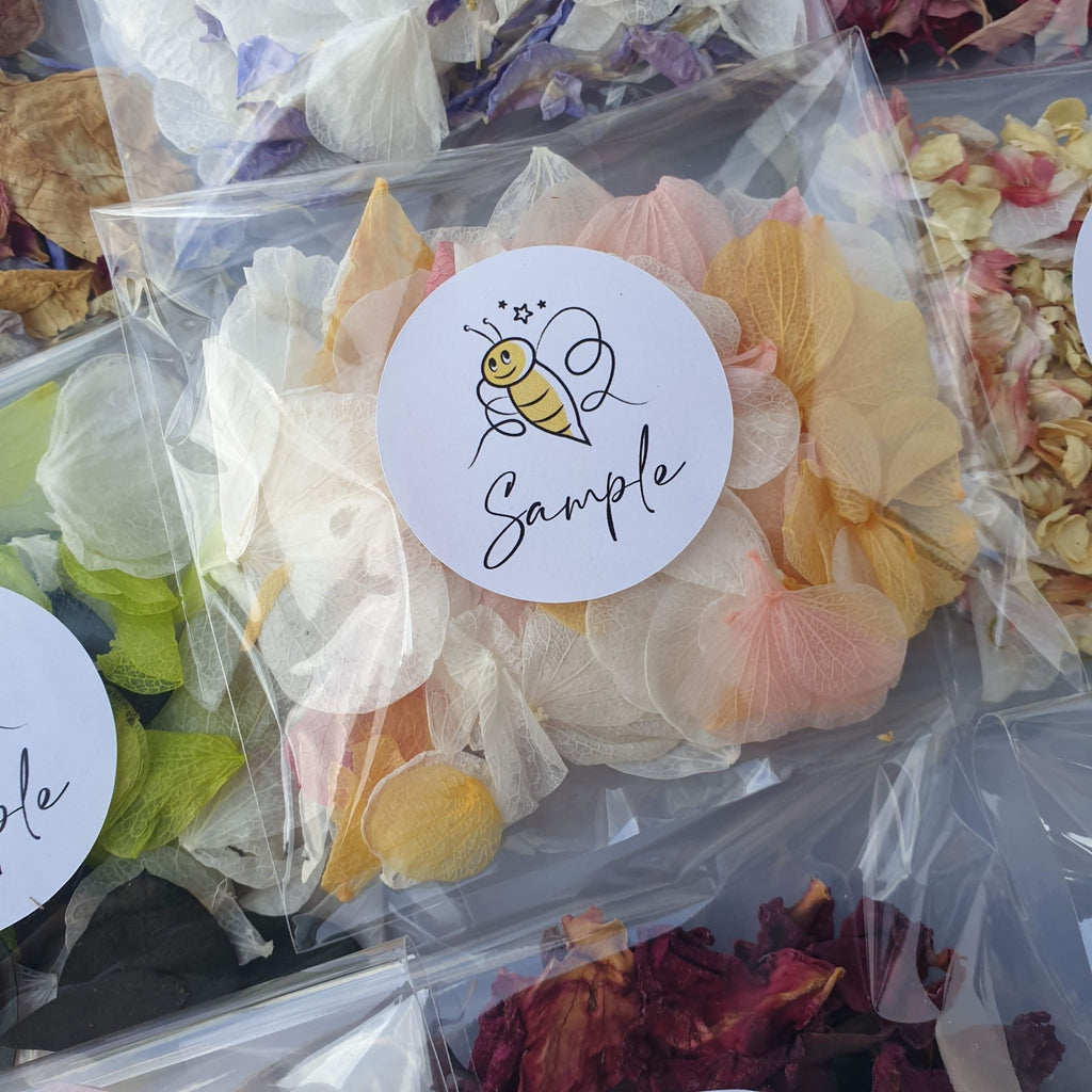 Plan ahead wisely with confetti samples! - Confetti Bee