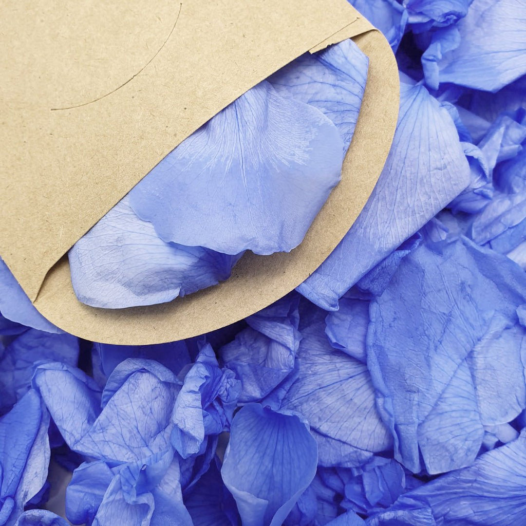 Blue Rose Petals - Confetti Bee