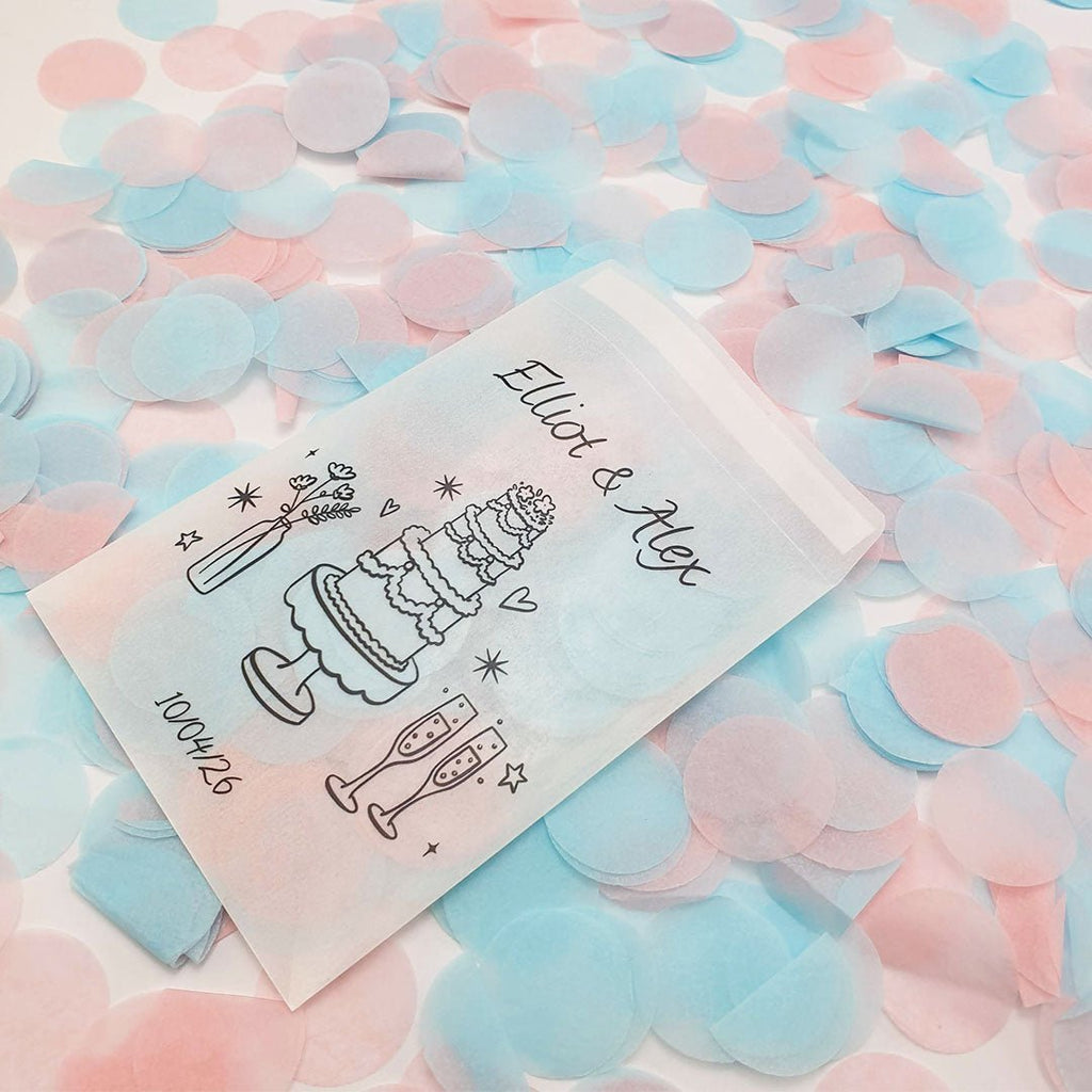 Bubblegum Paper Confetti - Confetti Bee