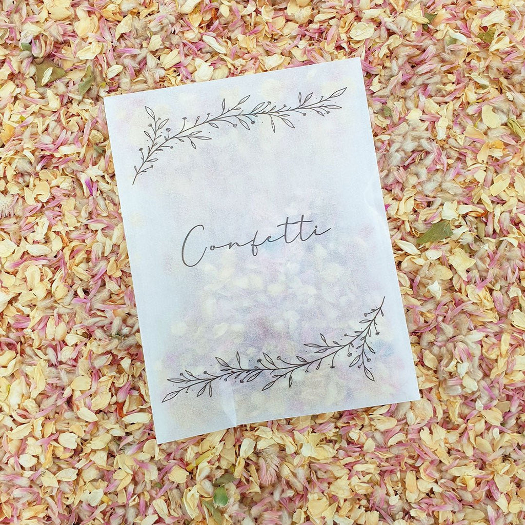 Jasmine Powder Puff Confetti - Limited Edition - Confetti Bee