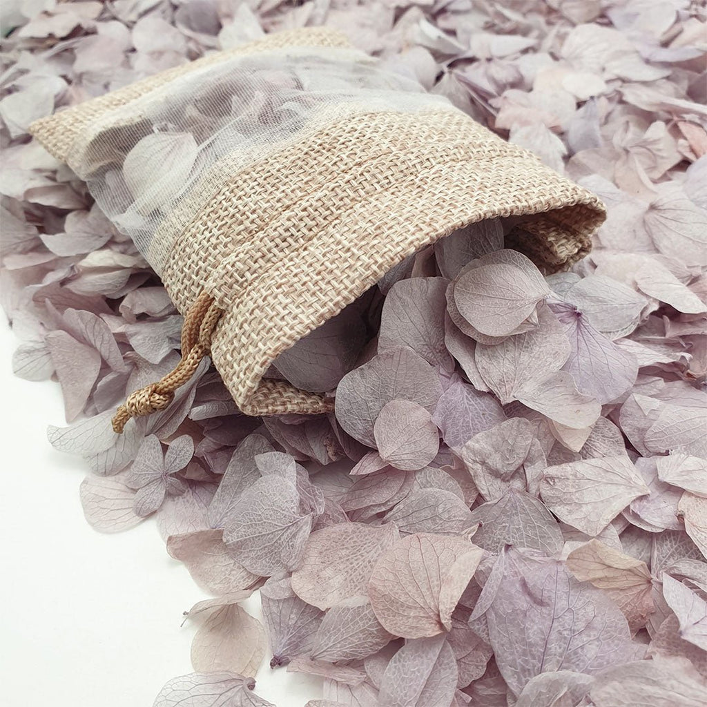 Lavender Grey Hydrangea Petals - Limited Edition - Confetti Bee