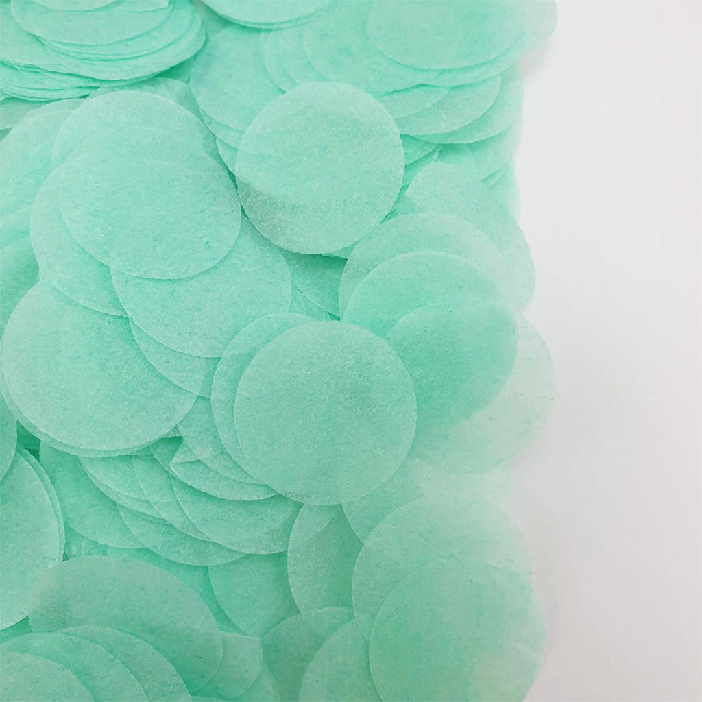 Mint Green Paper Confetti - Confetti Bee