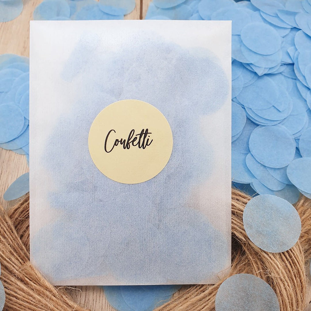 Pre Filled Paper Confetti Packets - Confetti Bee