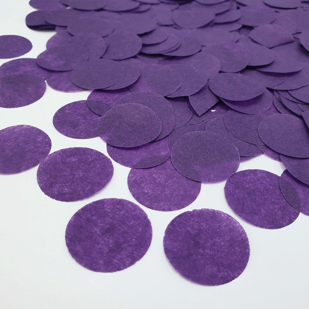 Purple Paper Confetti - Confetti Bee