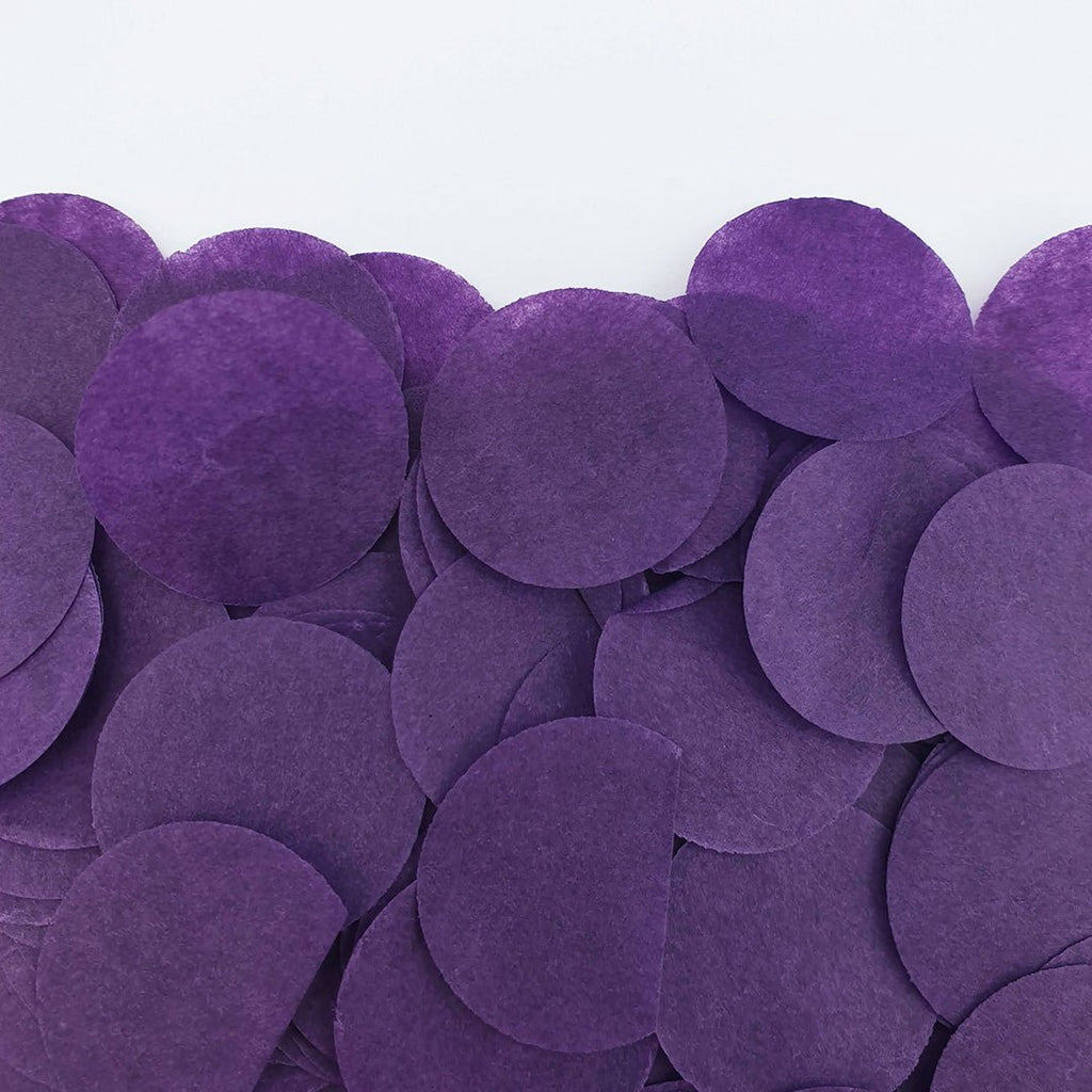 Purple Paper Confetti - Confetti Bee