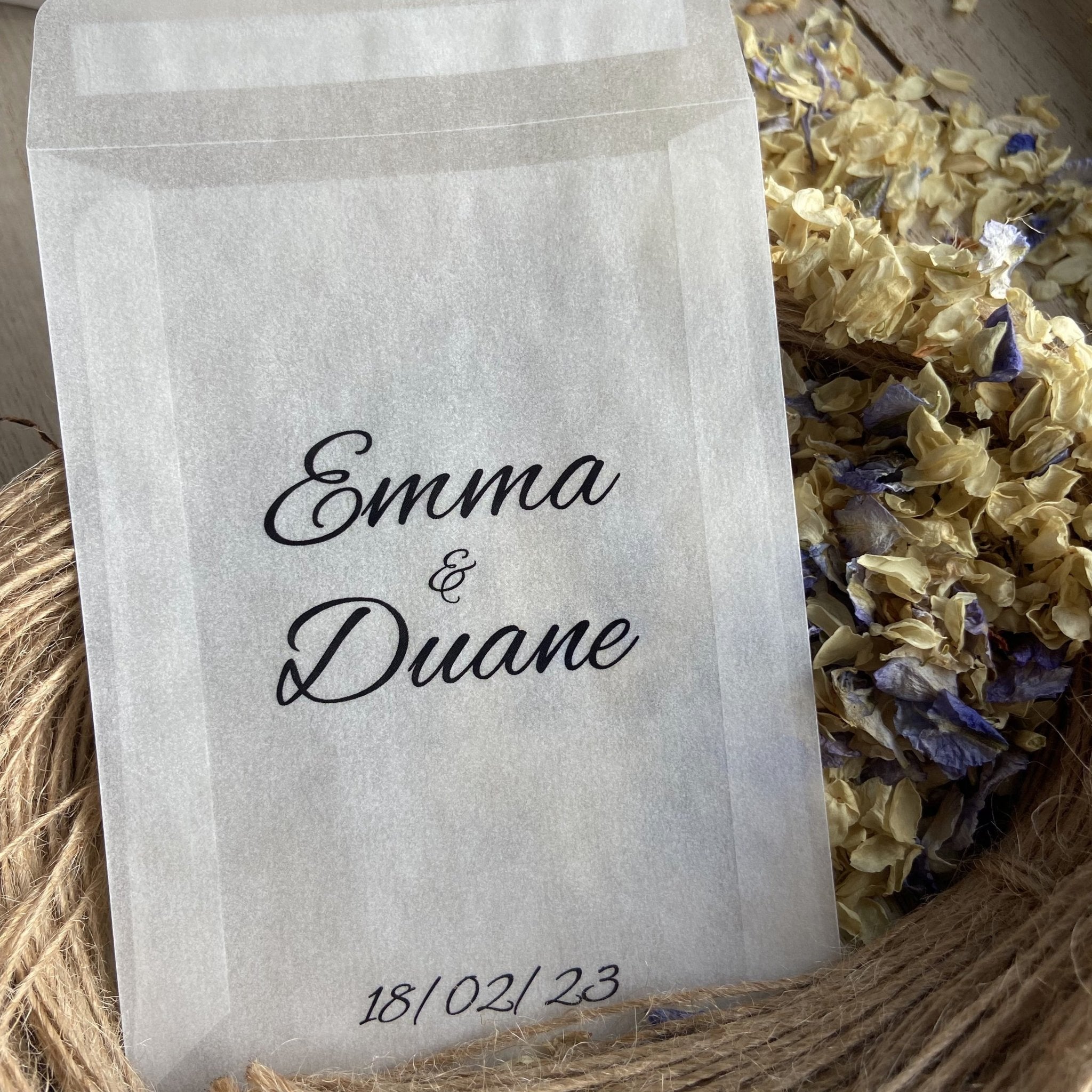 [Custom Name] Personalized Tote Bag - Bride with Hearts Design
