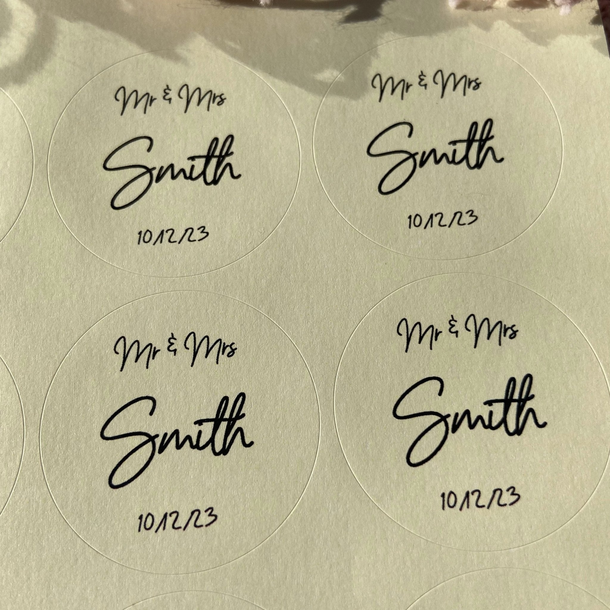 Wedding Ring Stickers, Unique Designs